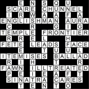 Independent crossword 6884 by Math