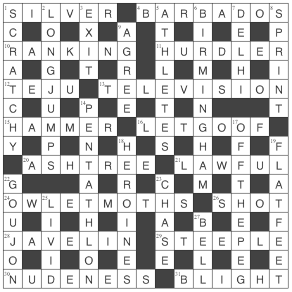 picture of the completed grid