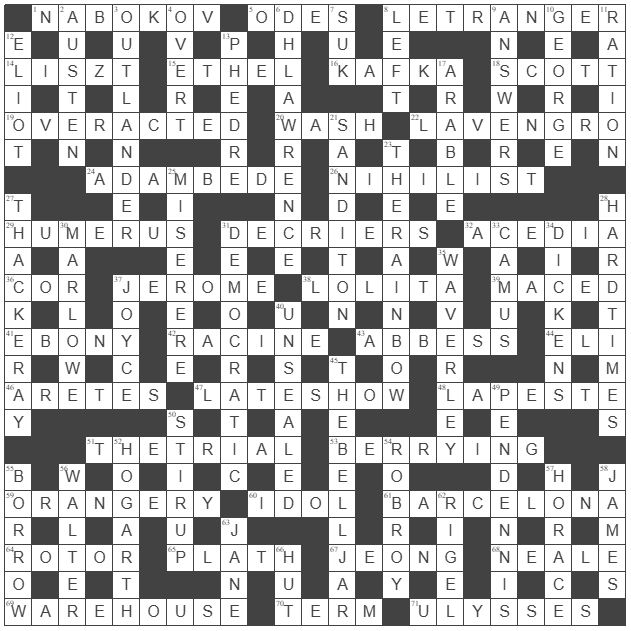  picture of the completed grid