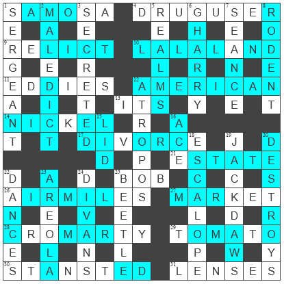 picture of the completed grid